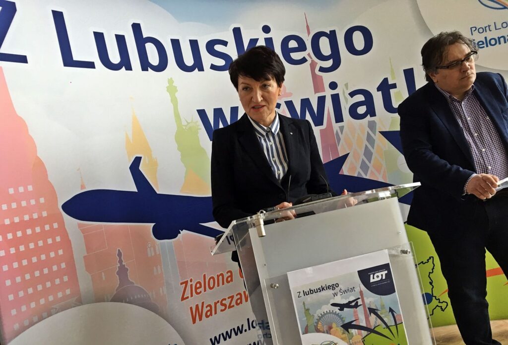 UMWL stawia na dalszy rozwój portu lotniczego Radio Zachód - Lubuskie