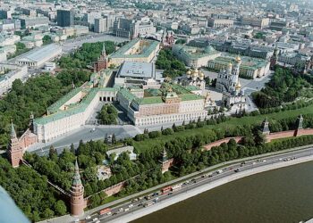 Moskwa, Kreml, fot. Wikimedia Commons domena publiczna