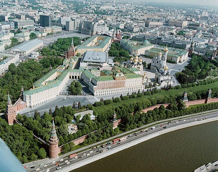 Moskwa, Kreml, fot. Wikimedia Commons domena publiczna