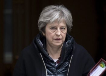 Premier Wielkiej Brytanii Theresa May, fot. PAP/EPA/Will Oliver