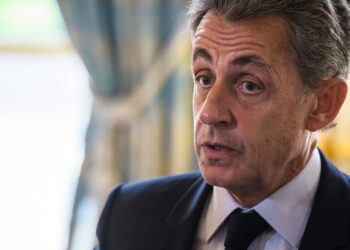 Nicolas Sarkozy, fot. PAP/EPA/Christophe Petit Tesson