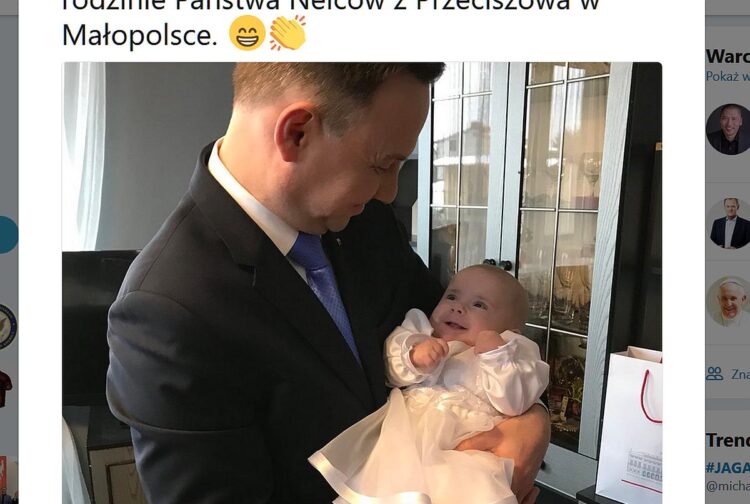 fot. Twitter prezydenta RP Andrzeja Dudy