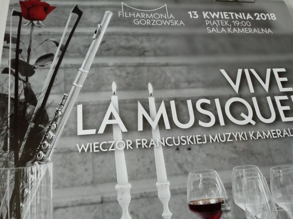 Muzyka francuska w Filharmonii Gorzowskiej Radio Zachód - Lubuskie