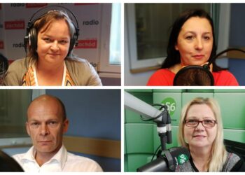 Anna Dziadek, Joanna Liddane, Krzysztof Skiba i Urszula Niemirowska, fot. M.Poniedziałek / Radio Zachód