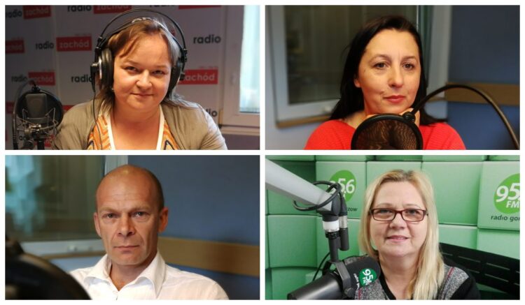 Anna Dziadek, Joanna Liddane, Krzysztof Skiba i Urszula Niemirowska, fot. M.Poniedziałek / Radio Zachód