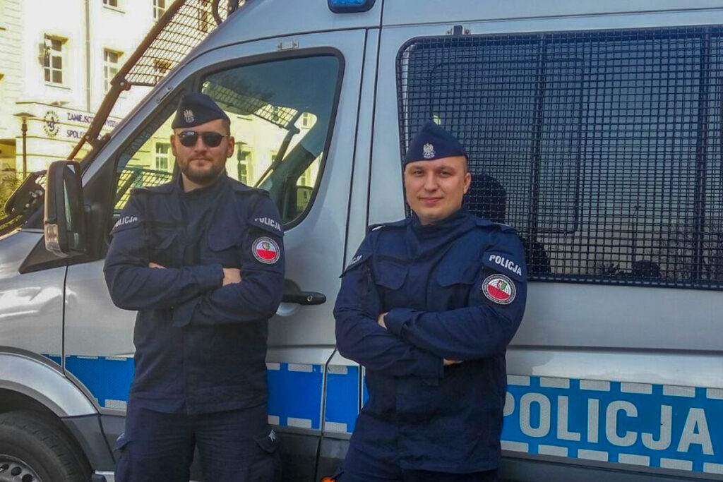 Policjanci ratują życie Radio Zachód - Lubuskie