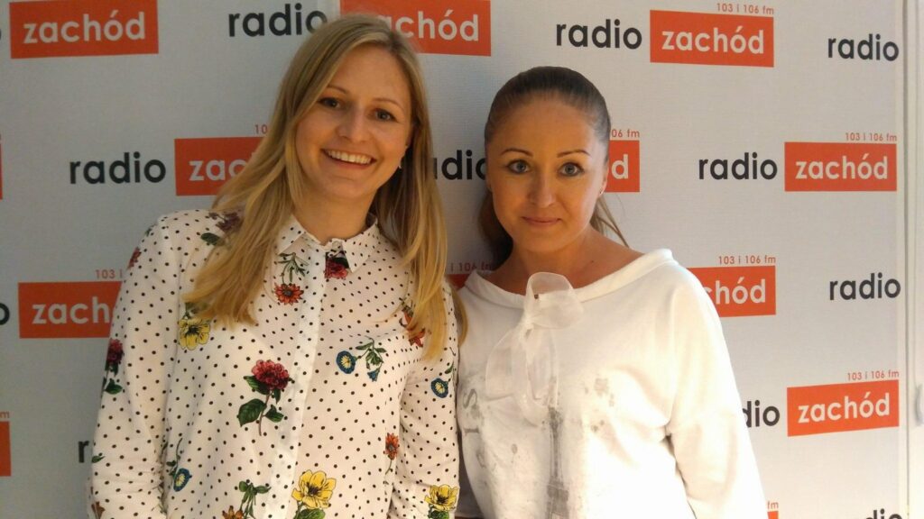 Ewelina Fabiańczyk i Małgorzata Szachowicz Radio Zachód - Lubuskie
