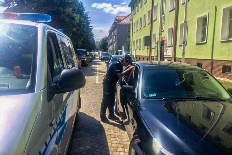 foto: policja w Krośnie Odrzańskim