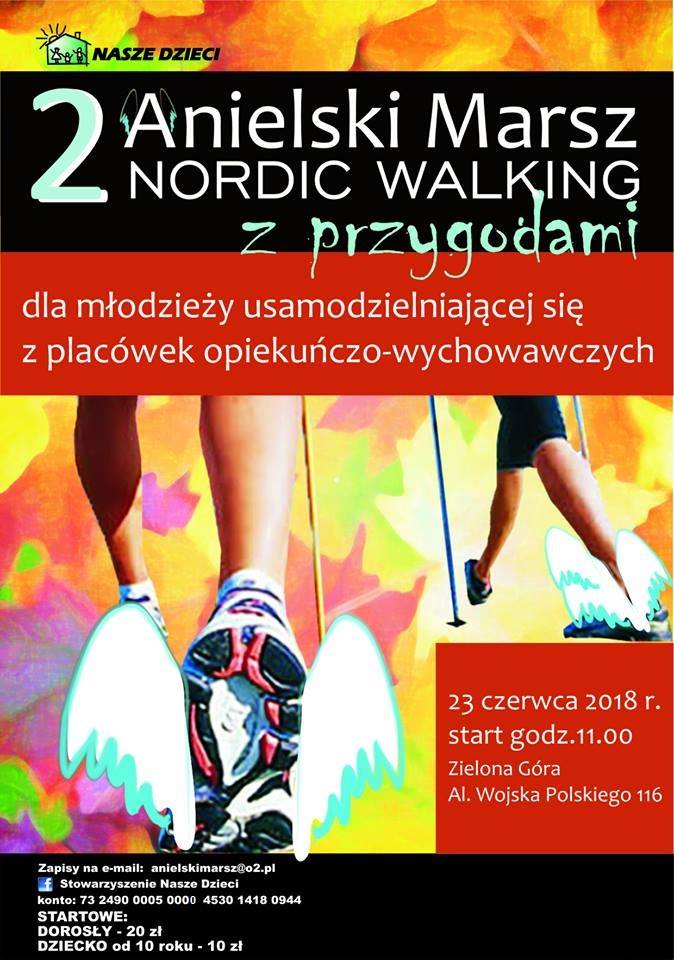 Anielski Marsz Nordic Walking już w sobotę! Radio Zachód - Lubuskie