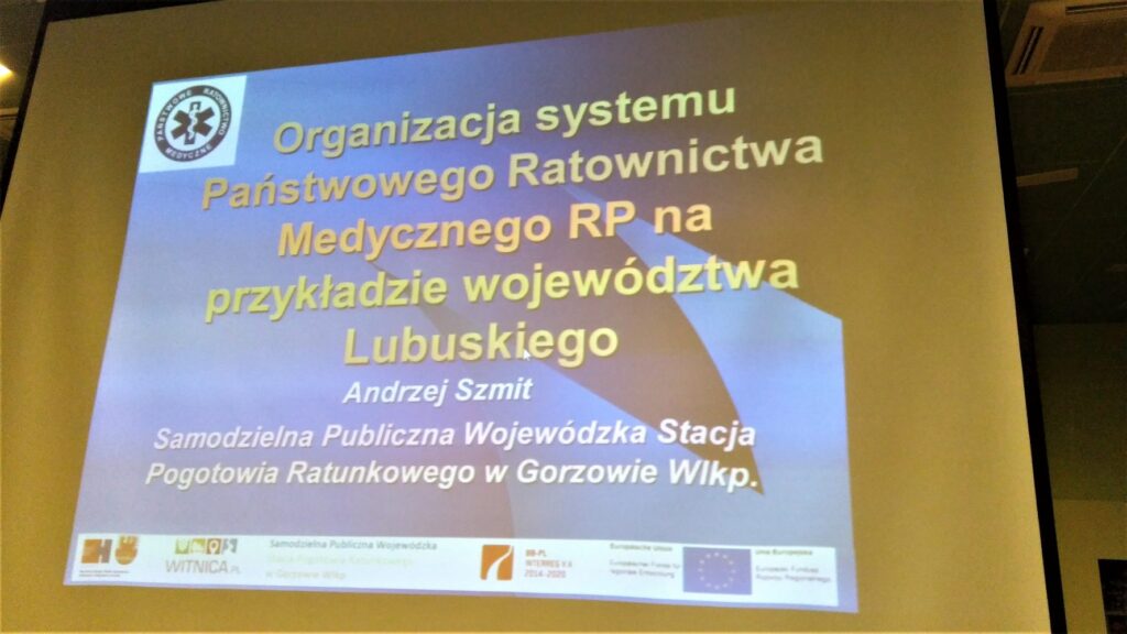 W Witnicy dyskutują o współpracy ratownictwa medycznego po obu stronach granicy Radio Zachód - Lubuskie