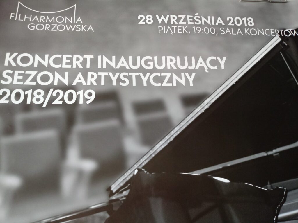 Początek sezonu w Filharmonii Gorzowskiej Radio Zachód - Lubuskie