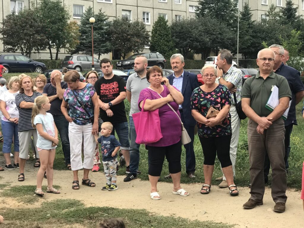 Widok w obronie zieleńca Radio Zachód - Lubuskie