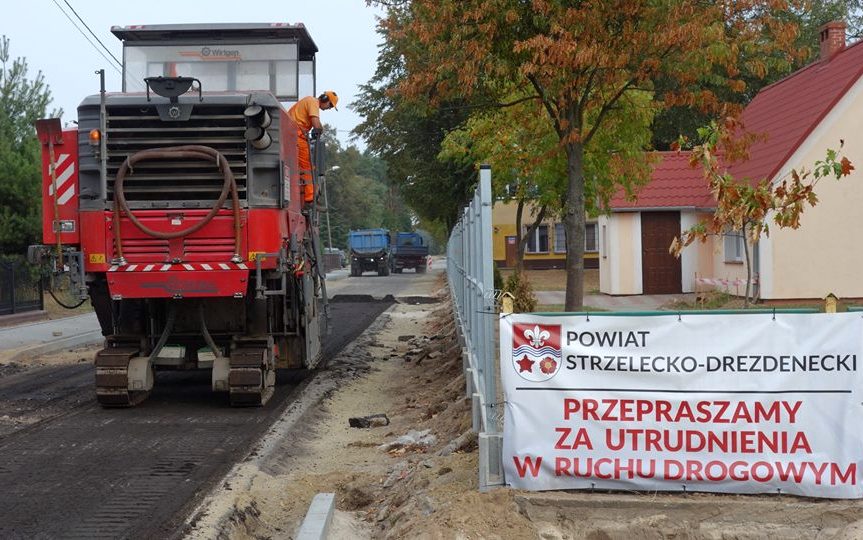 Powiat remontuje drogi Radio Zachód - Lubuskie