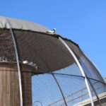 Uszkodzona woliera i ptaki na wolności Radio Zachód - Lubuskie