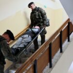 Próbna ewakuacja szpitala Radio Zachód - Lubuskie