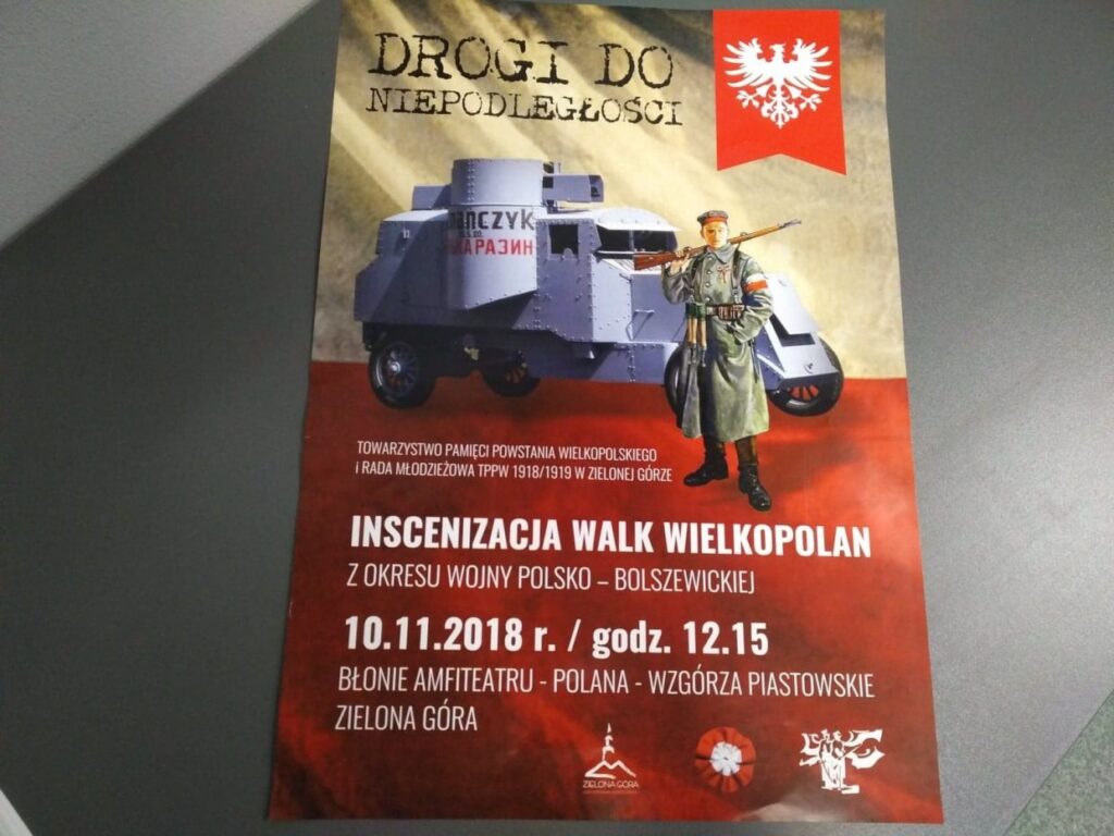 Inscenizacja walk Wielkopolan Radio Zachód - Lubuskie