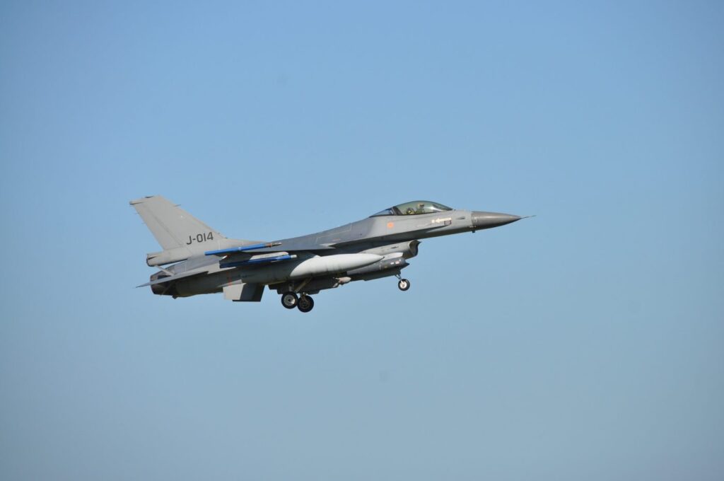 F-16 nad Zieloną Górą Radio Zachód - Lubuskie
