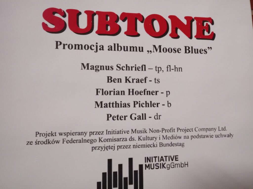 Subtone zagra Pod Filarami Radio Zachód - Lubuskie