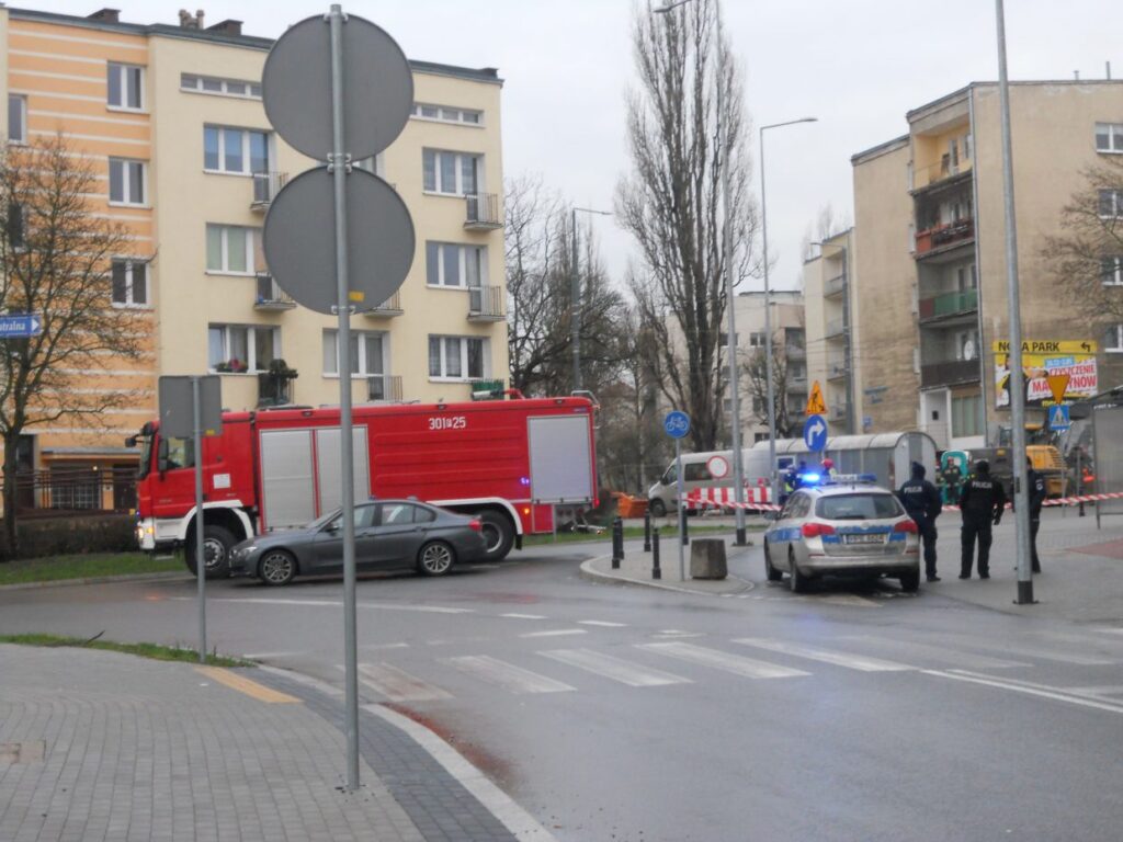 Przerwany gazociąg na Warszawskiej. Ewakuowano mieszkańców Radio Zachód - Lubuskie