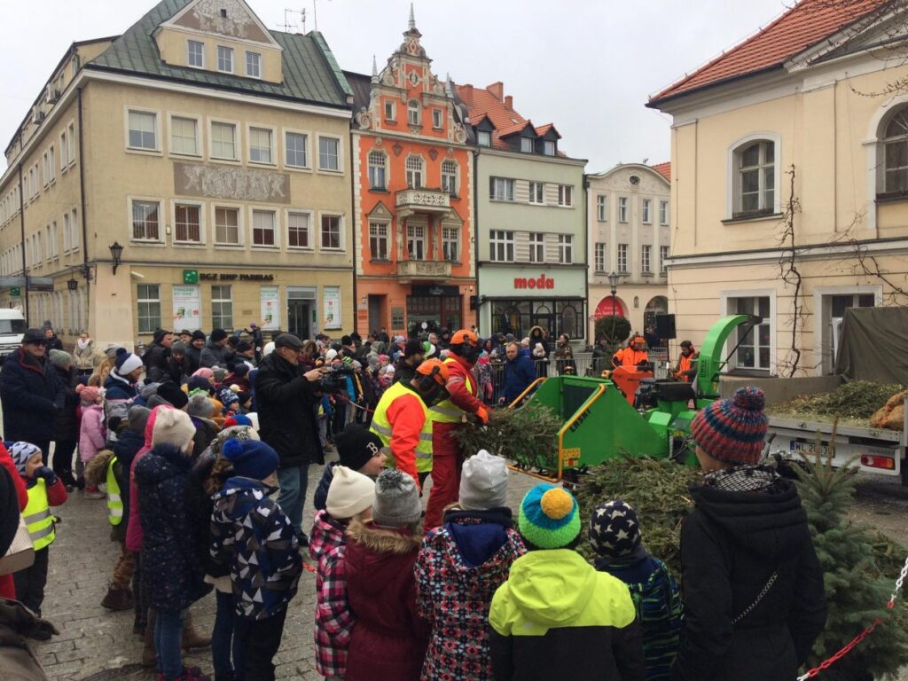 Finał Eko-Choinki na deptaku Radio Zachód - Lubuskie