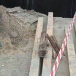 W Gubinie koparka odkryła niewybuch 14 W Gubinie koparka odkryła niewybuch Radio Zachód - Lubuskie