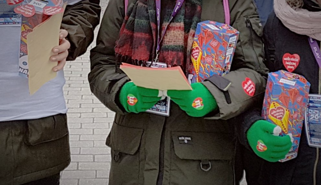 Wolontariusze WOŚP-u na ulicach miasta Wolontariusze WOŚP-u na ulicach miasta Radio Zachód - Lubuskie