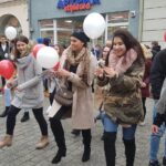 Tańczyli poloneza na deptaku Radio Zachód - Lubuskie