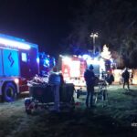 Koparka wpadła do stawu. Poszukiwania operatora Radio Zachód - Lubuskie