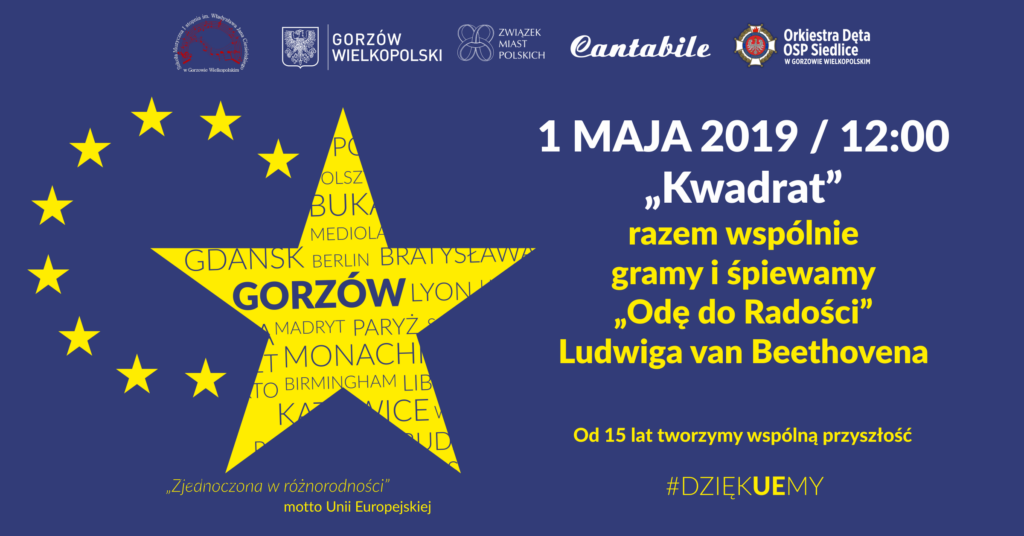 "Oda do radości" na 15 lat w UE "Oda do radości" na 15 lat w UE Radio Zachód - Lubuskie