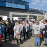 "Solidarność" pikietowała pod urzędem 12 "Solidarność" pikietowała pod urzędem Radio Zachód - Lubuskie