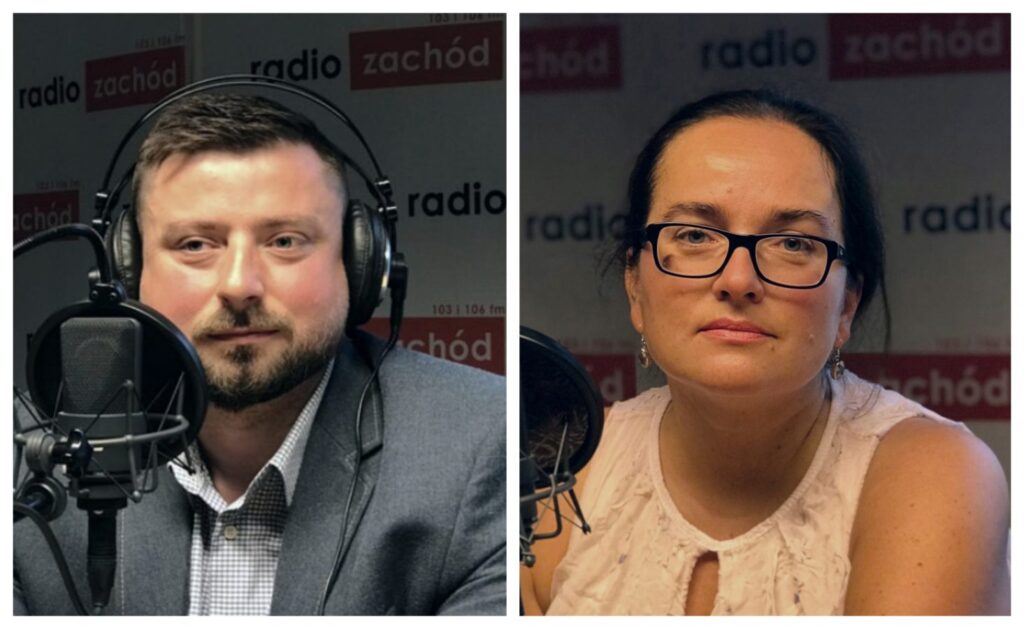 Anita Kucharska-Dziedzic i Krzysztof Tuduj Radio Zachód - Lubuskie