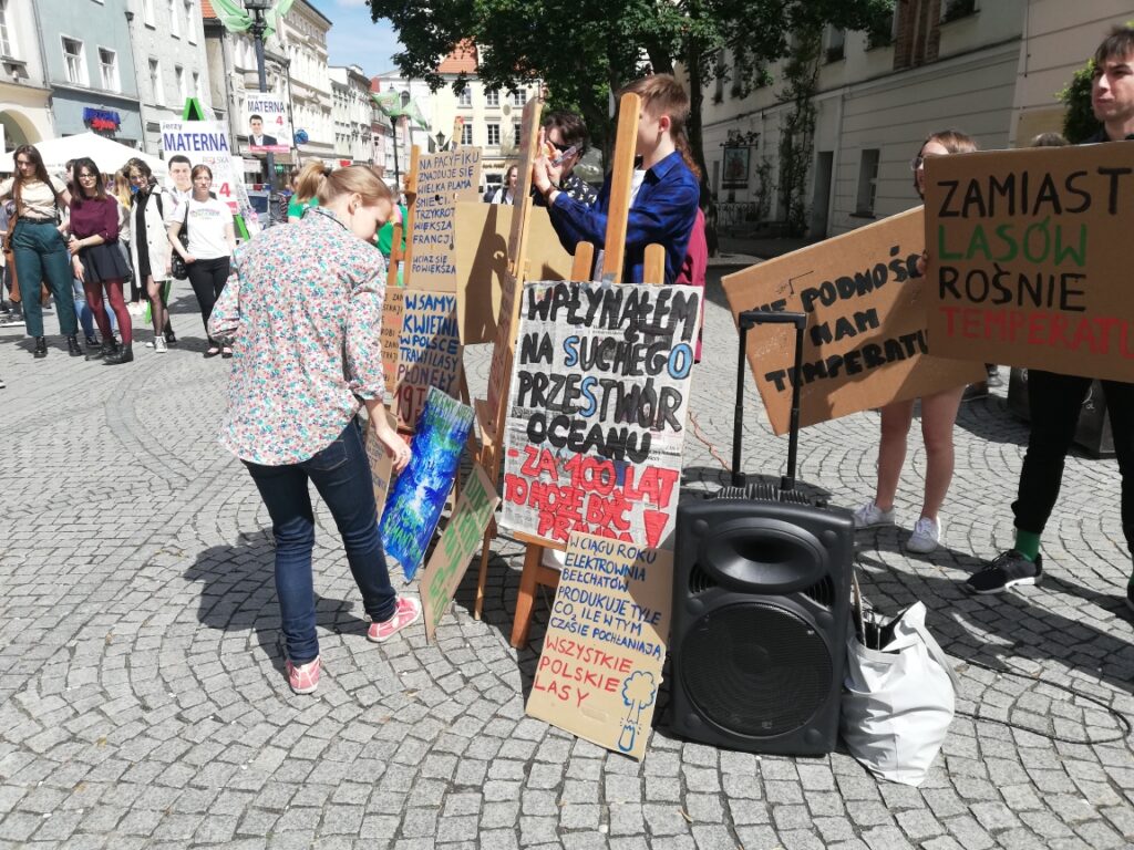 Protestowali w obronie środowiska Radio Zachód - Lubuskie