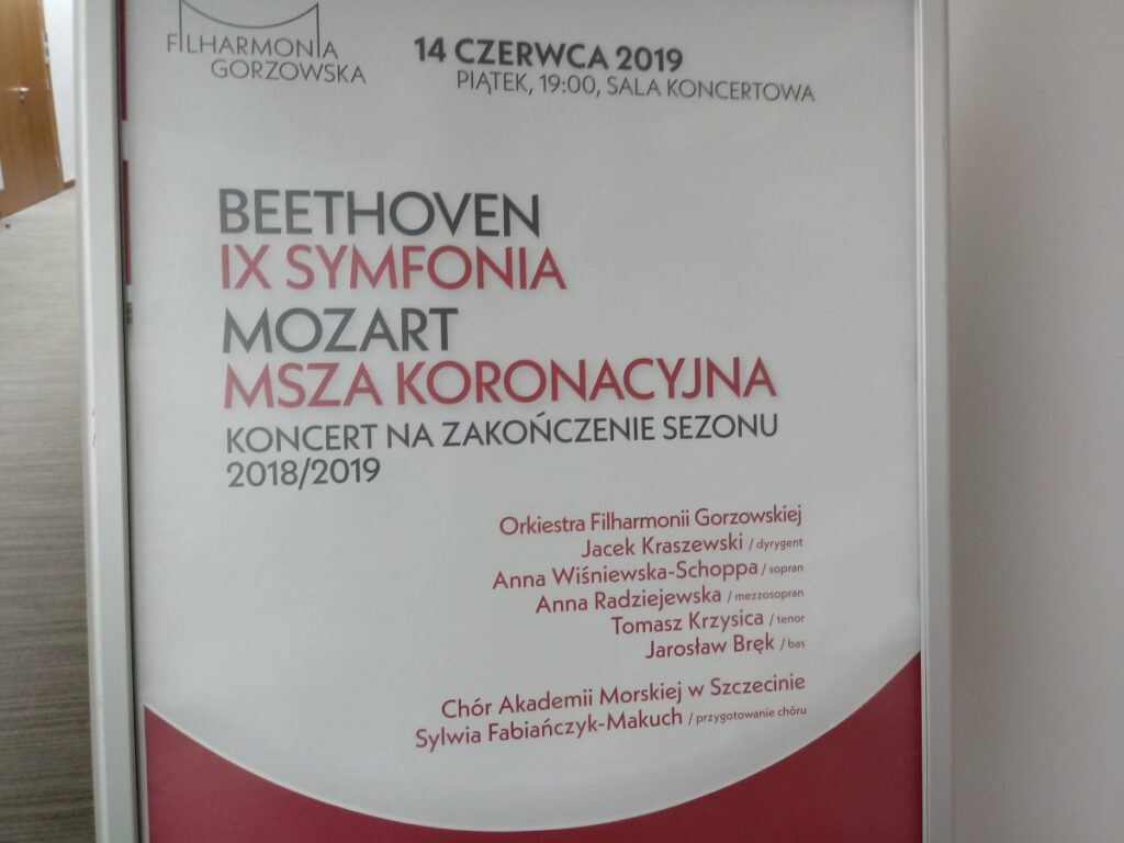 Mozart i Beethoven na koniec sezonu Radio Zachód - Lubuskie