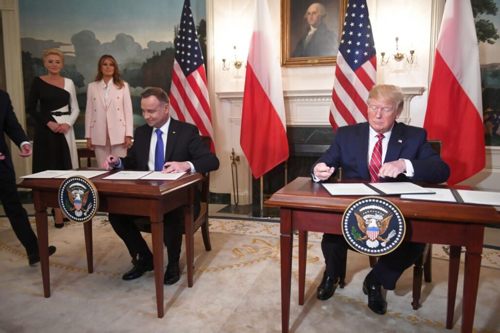 Prezydenci Duda i Trump podpisali deklarację dot. współpracy obronnej Radio Zachód - Lubuskie