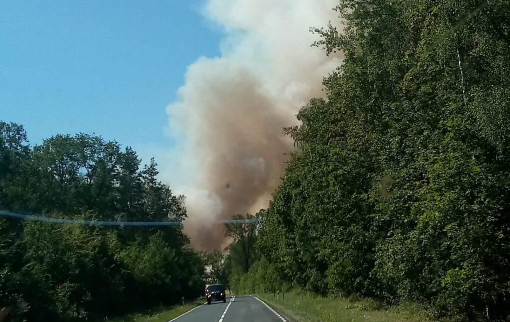 Paliło się zboże w Lubomyślu oraz w okolicy Świebodzina Radio Zachód - Lubuskie