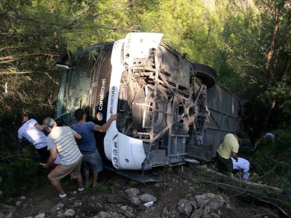Wypadek autokaru w Turcji. Rannych co najmniej 22 Polaków Radio Zachód - Lubuskie