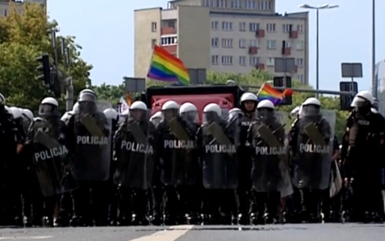 Parada LGBT fot. TVP