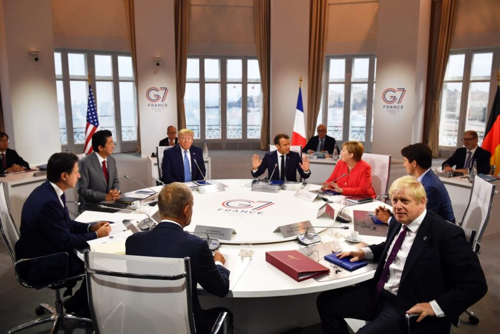 Szczyt G7: Trump zadowolony z lunchu z Macronem Radio Zachód - Lubuskie