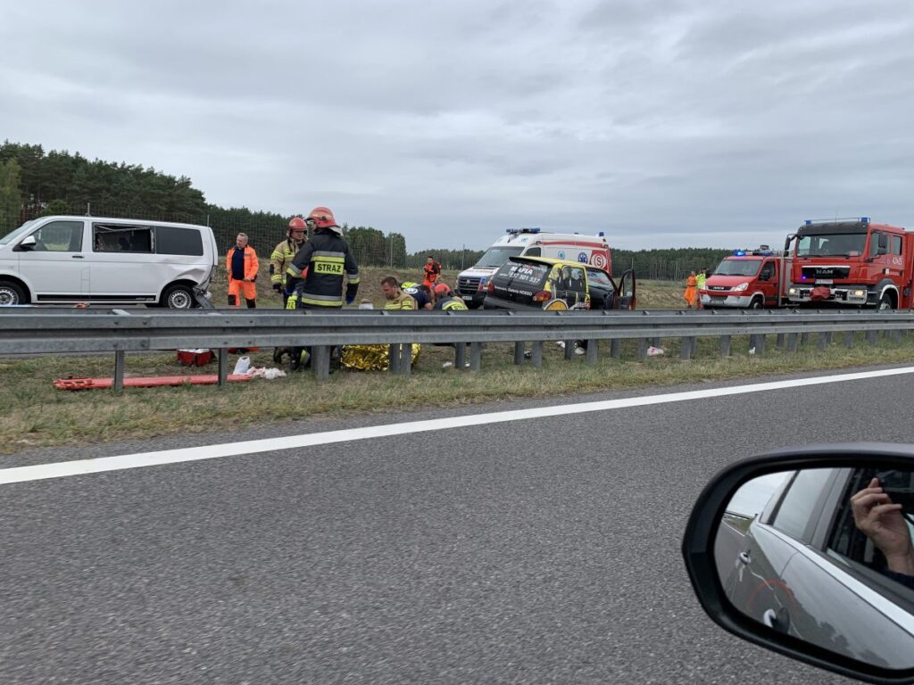 Na drogach wakacyjny ruch. Wypadek pod Świebodzinem Radio Zachód - Lubuskie