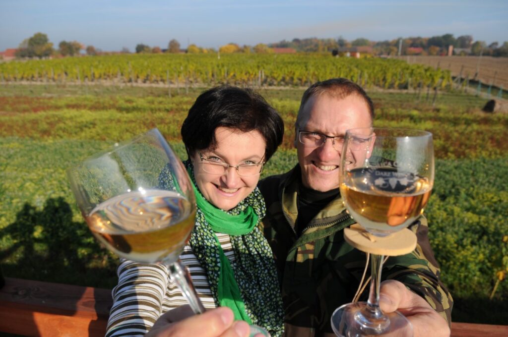 „Wino rodzi się w winnicy”-reportaż Cezarego Galka. Radio Zachód - Lubuskie