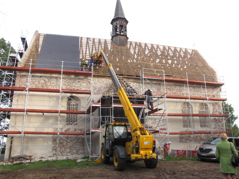 Koniec renowacji kościoła w Lubięcinie Radio Zachód - Lubuskie