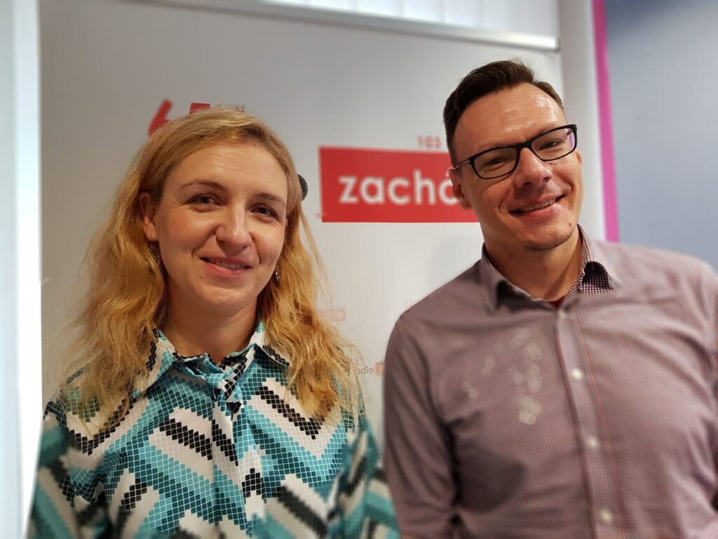 Natalia Walewska - Wojciechowska i Adam Szulczewski Radio Zachód - Lubuskie