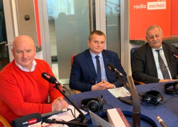 Od lewej: Robert Paluch, Przemysław Ficner, Mirosław Olejniczak. Fot. J.Życzkowski