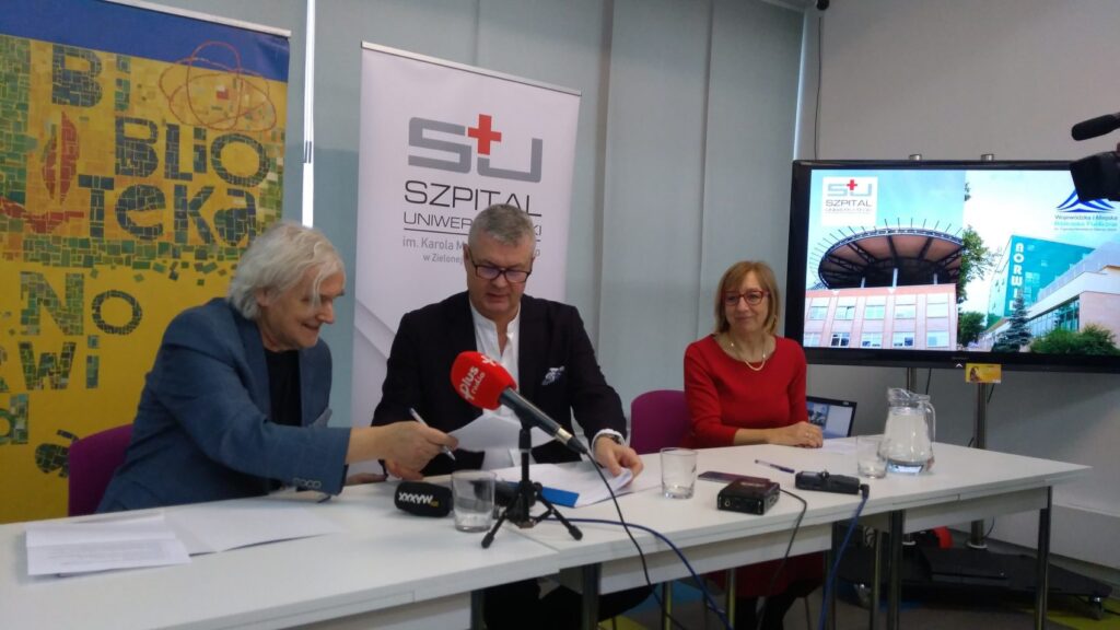 szpital z biblioteką