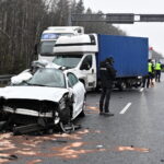 Karambol z udziałem 16 samochodów w Świętokrzyskiem Radio Zachód - Lubuskie