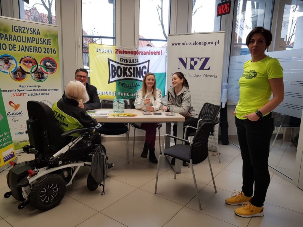 Sportowa "Środa z profilaktyką" w NFZ Radio Zachód - Lubuskie
