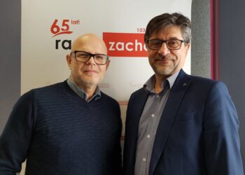 dr Jarosław Gniazdowski i prof. Władysław Papacz