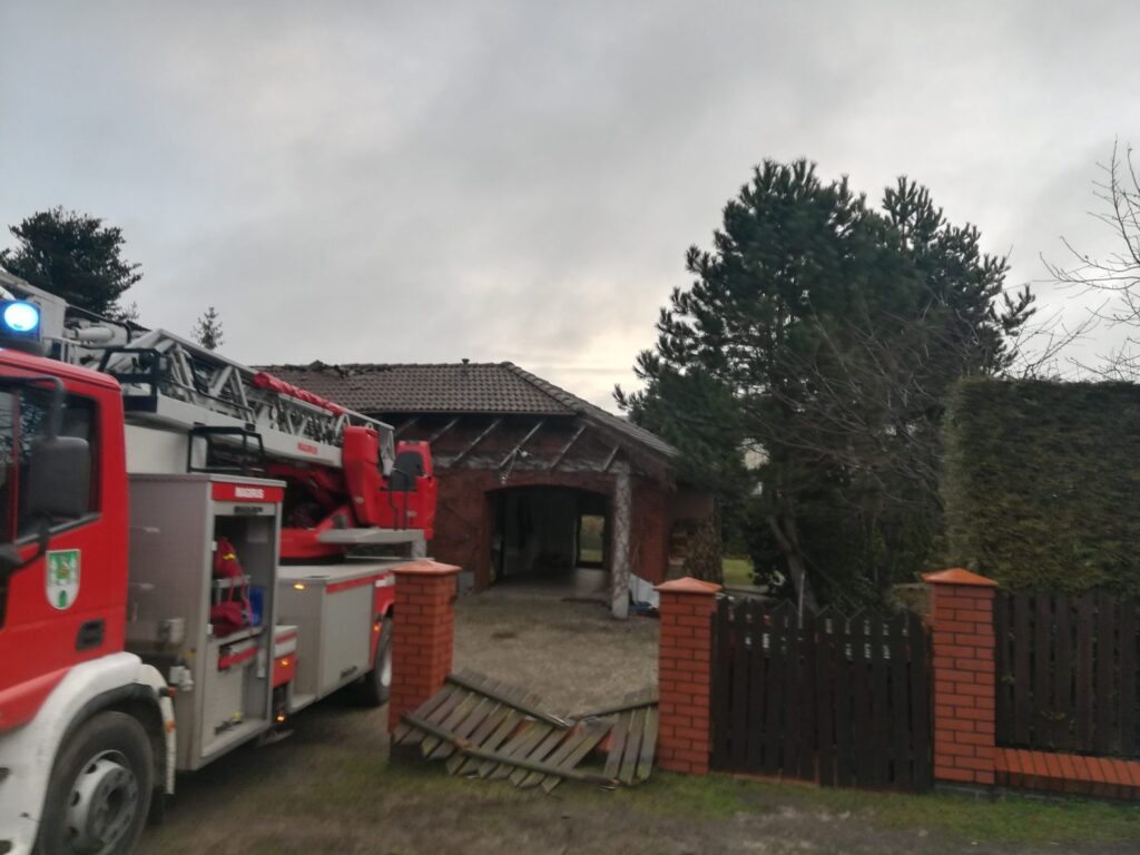 Pożar domu w Raculce Radio Zachód - Lubuskie