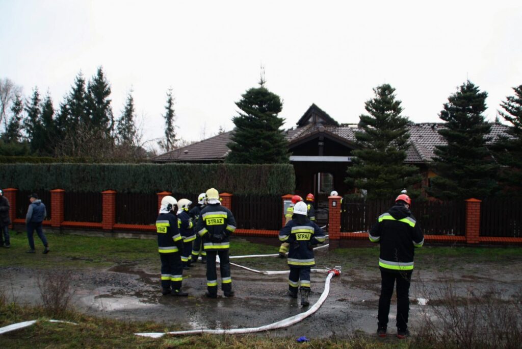Pożar domu w Raculce Radio Zachód - Lubuskie