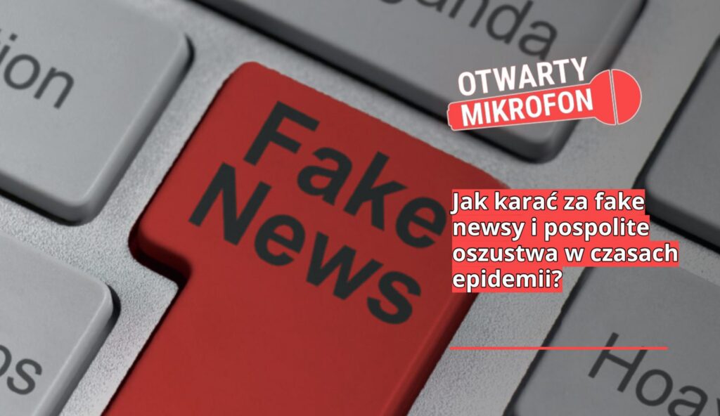 Jak karać za fake newsy i pospolite oszustwa w czasach epidemii? Radio Zachód - Lubuskie